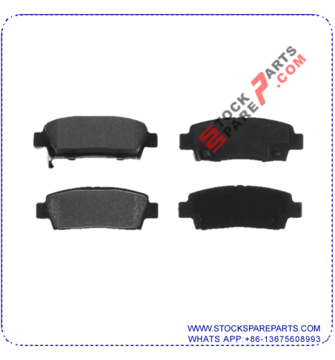 BRAKE PAD SET D672